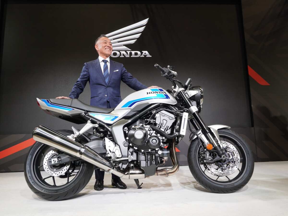 スペンサーカラーで往年のCB-F匂わす! CB1000Fコンセプトに熱
