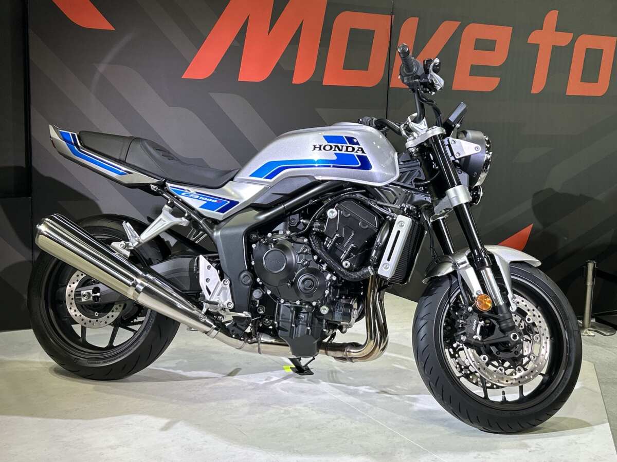 スペンサーカラーで往年のCB-F匂わす! CB1000Fコンセプトに熱
