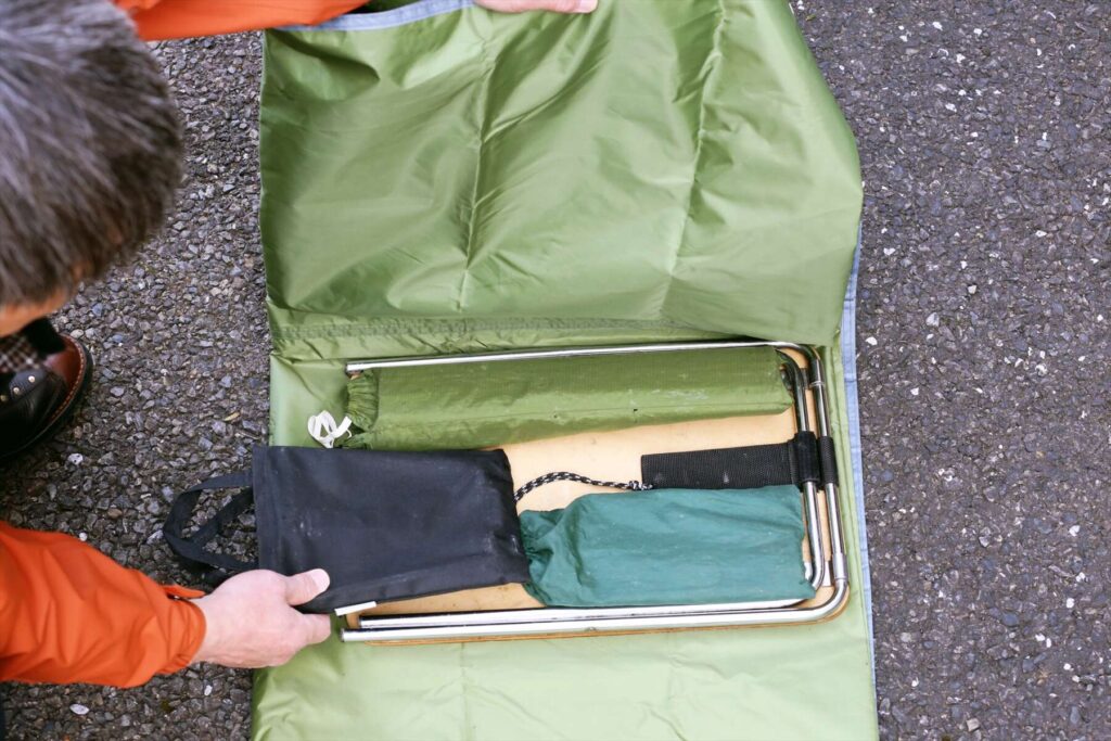 キャンプ用品のパッキング方法