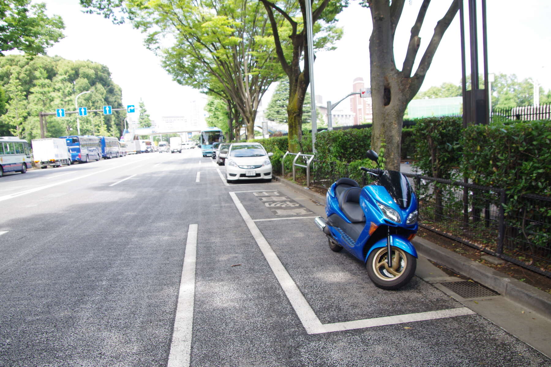 ぶらりバイク駐車場の旅 番外編 バイクも停めれる パーキング メーター Forr