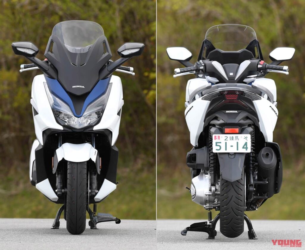 ホンダ フォルツァ試乗インプレッション【優秀な操縦安定性を継承