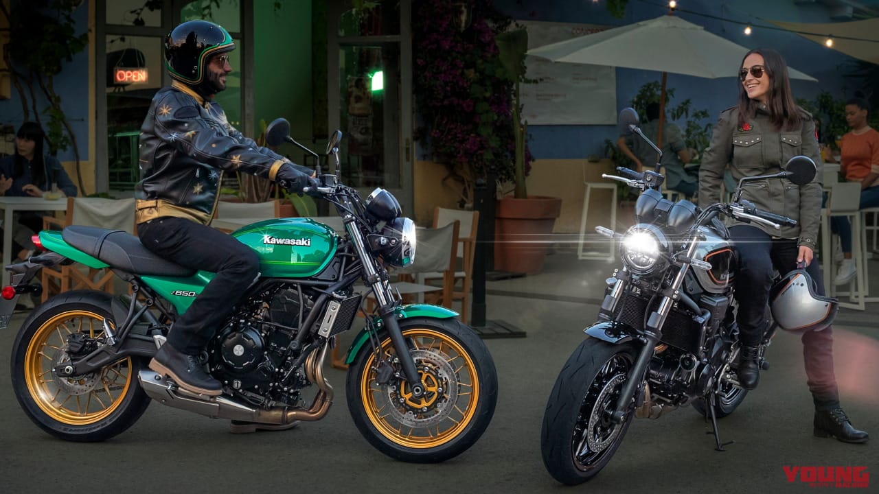 カワサキ新型「Z650RS」正式発表!! 並列2気筒の弟分がZ900RSと超