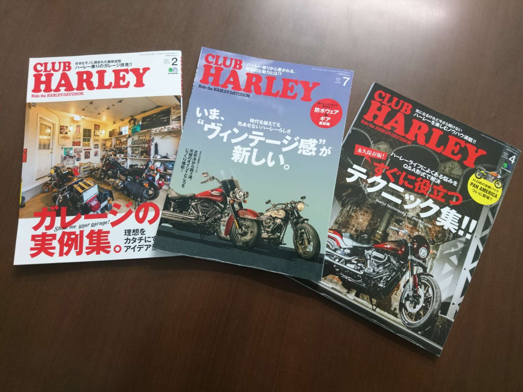 バイク雑誌編集部探訪 Vol,15【CLUB HARLEY編集部】 - ForR