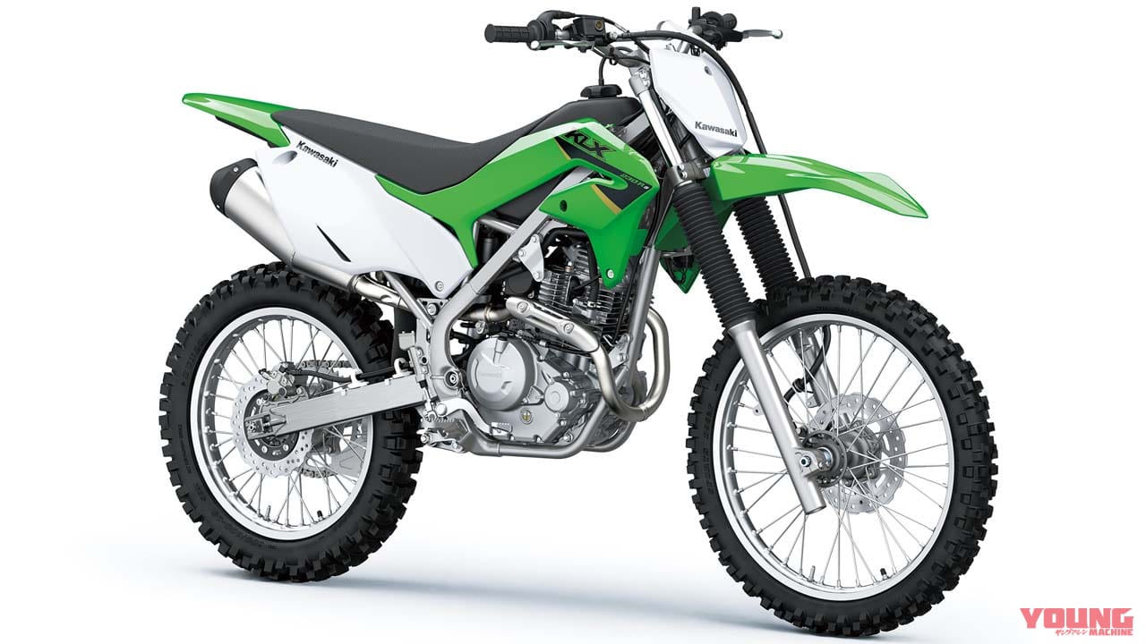 カワサキ「KLX230R/S」登場！ ローダウン版は公道モデルにも波及する？ - ForR