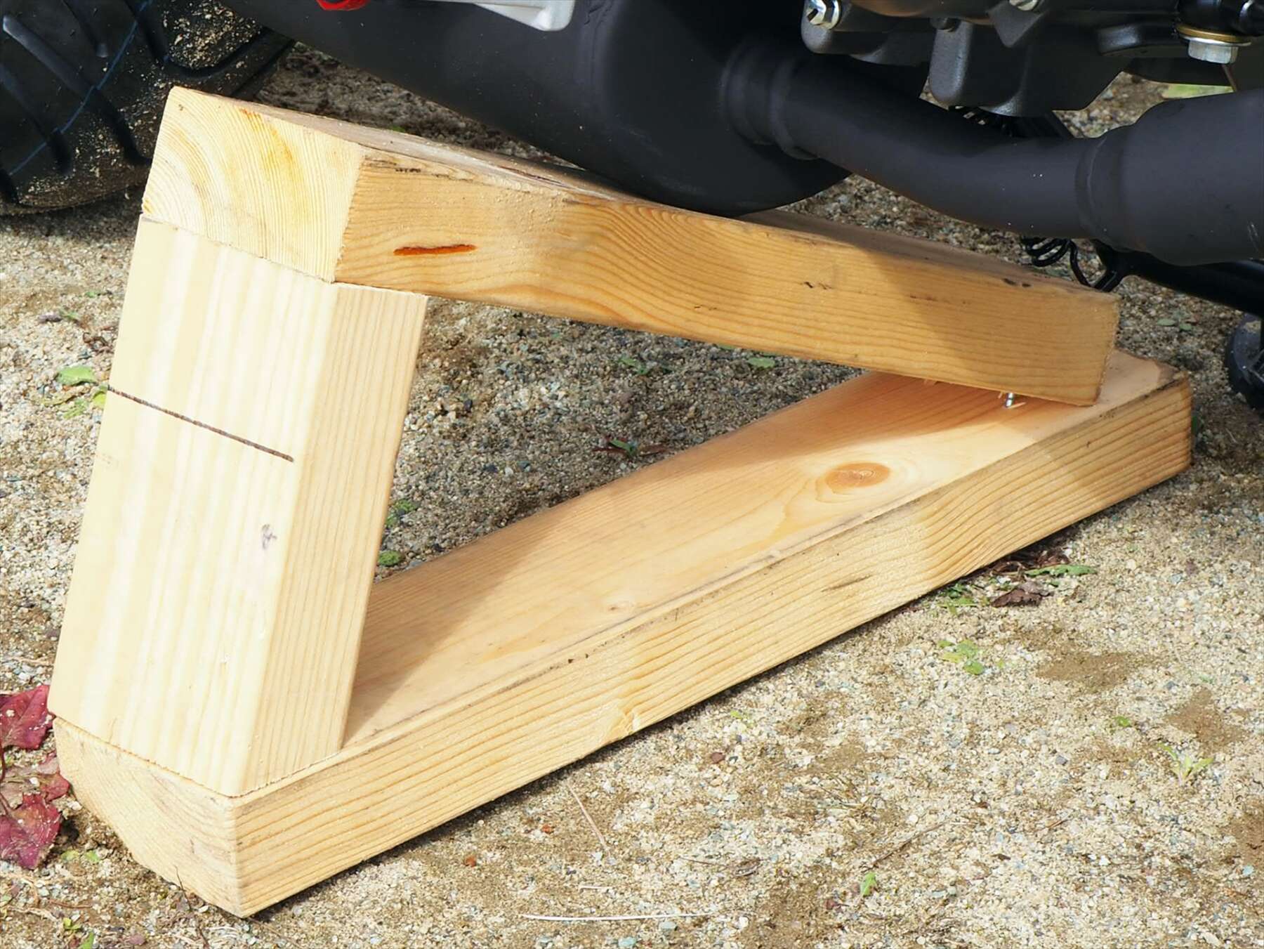 地震対策】これなら保管中のバイクが倒れにくくなる!「3.11からの教訓 地震対策】これなら保管中のバイクが倒れにくくなる!「3.11からの教訓