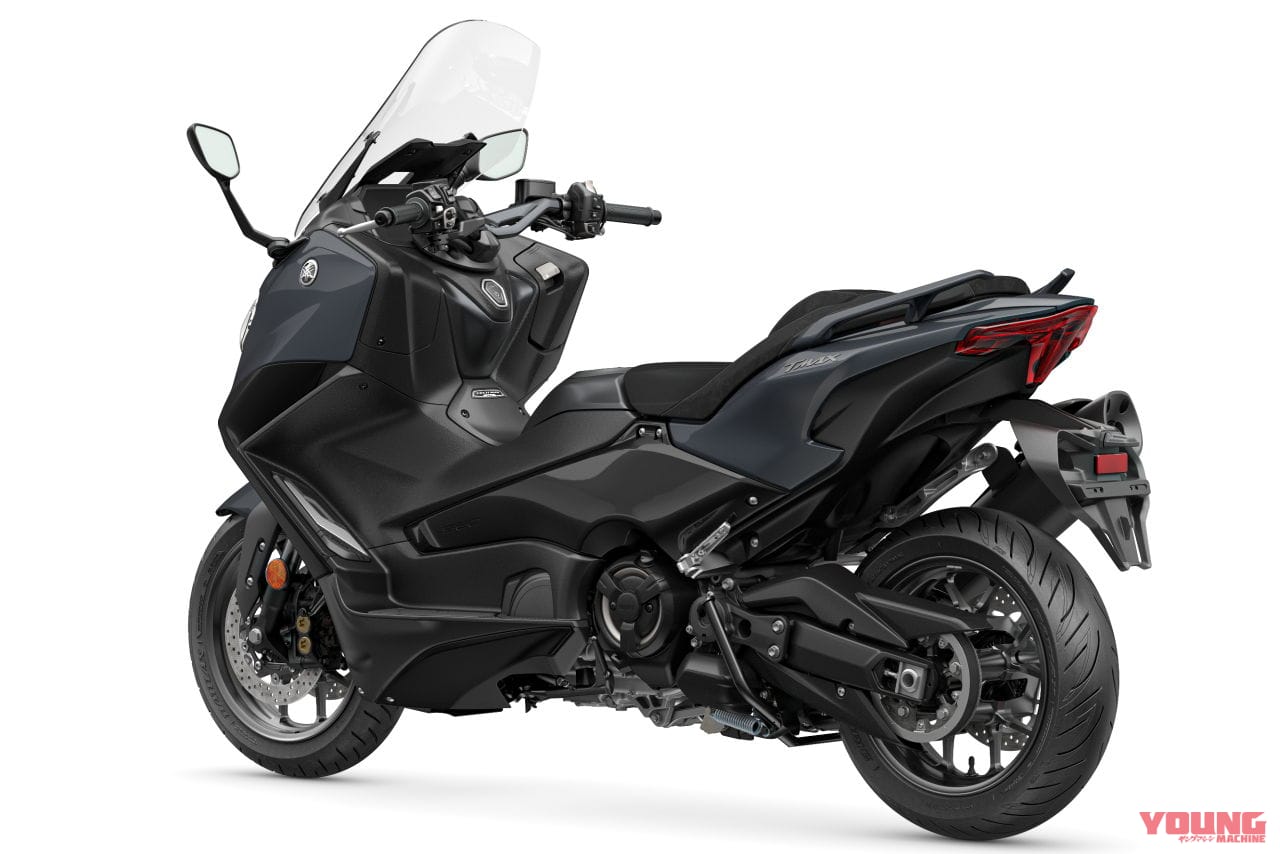 原点回帰のイエロー！ ヤマハ新型「TMAX／Tech MAX」がデザイン