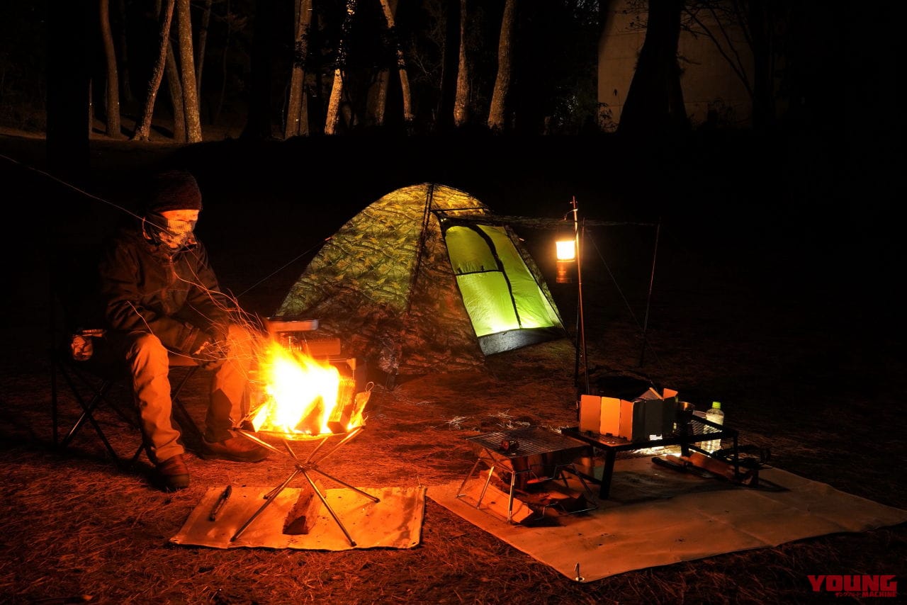 焚き火台　Bonfire Grill -Rindou-（焚き火台リンドウ柄） ワークマン・キャンプ用品】焚き火用アイテムが全部揃う！ 焦げ