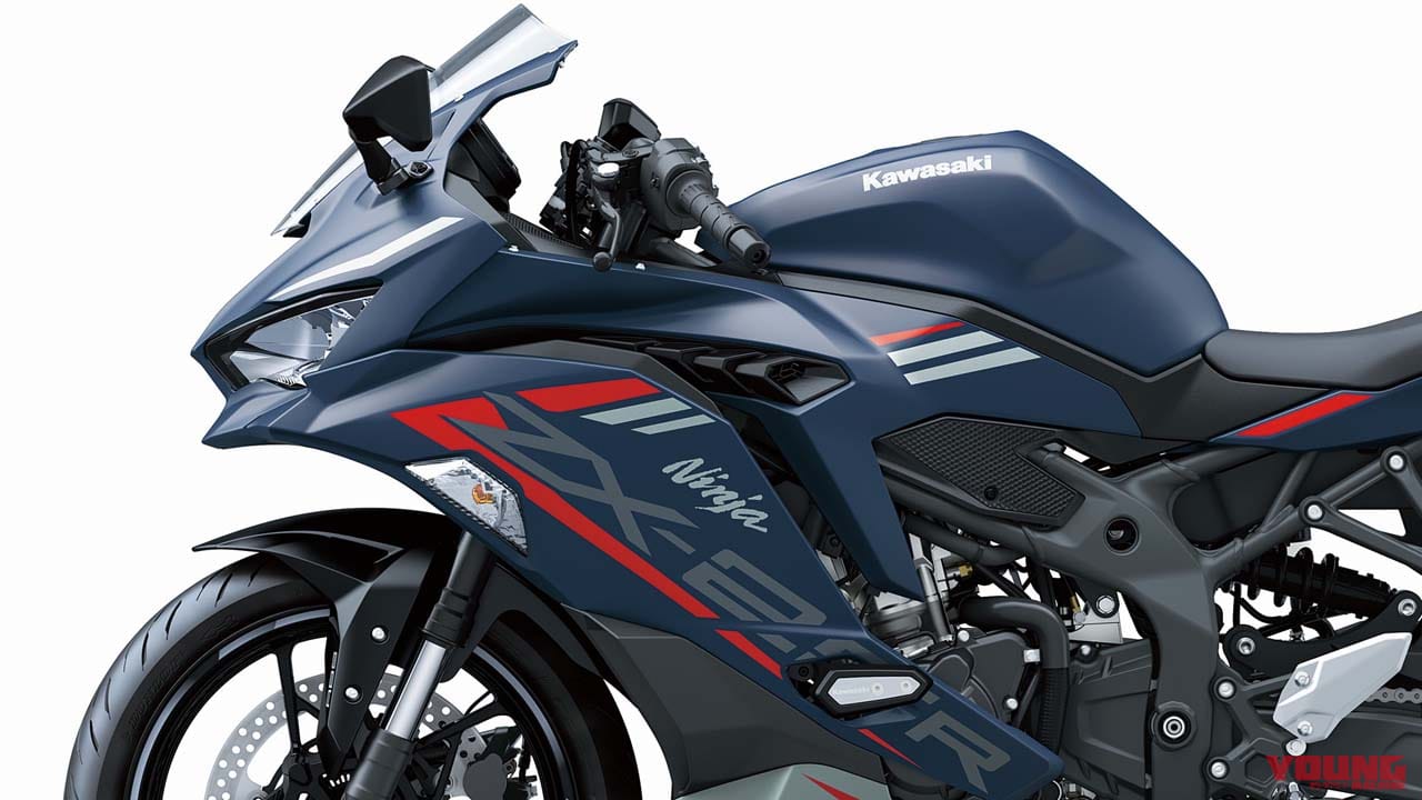 カワサキ「ニンジャZX-25R SE」に新色追加！ マットブルーで新イメージ - ForR