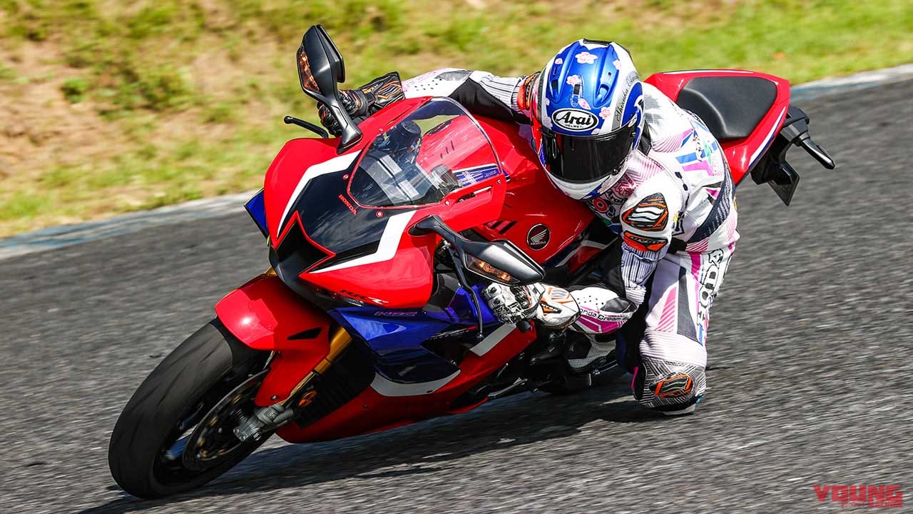 岡崎静夏のホンダCBR1000RR-R SP試乗インプレ【高性能をモノにする挑戦
