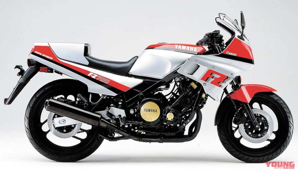 85-]ヤマハ FZ750：勝利のための”5″バルブ【青春名車オールスターズ】 - ForR