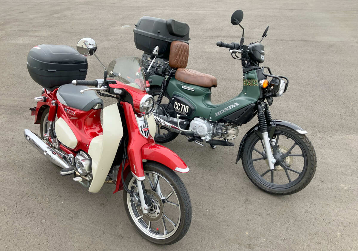 「クロスカブ110」vs「スーパーカブC125」岩手県道1号線ツーリング（前編・車両比較の巻） - ForR