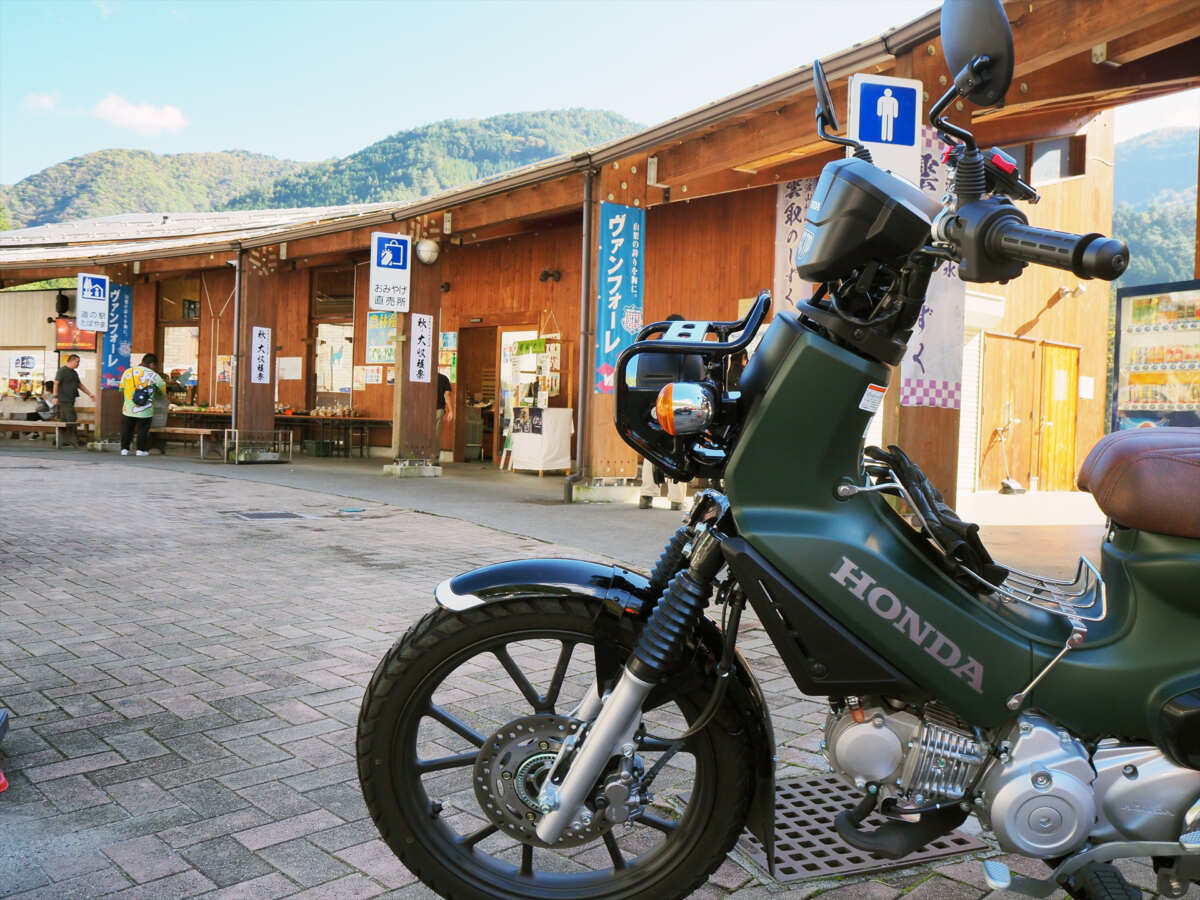 山梨県丹波山村】「道の駅たばやま」で山村風景と鹿カレーと