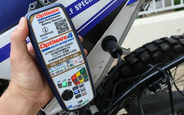 エリーパワーのリチウムイオンバッテリー「HY93-C」をヤマハのWR250Rとテネレ700に積んでみた。その②