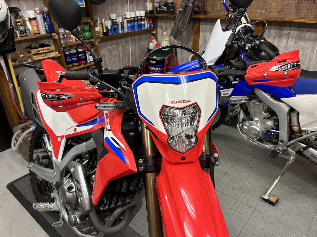 完成！　レッドバロン葛飾にて新車で購入したホンダ『CRF250L＜S＞』を自分でチョットだけカスタムしてみました。