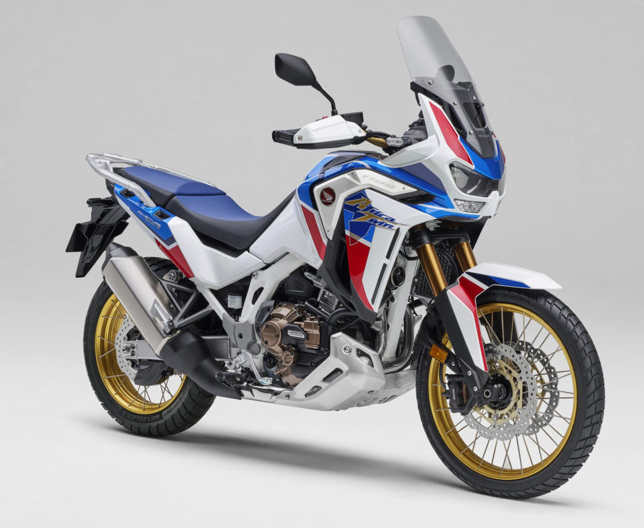 2019年モデルのCRF1100L Africa Twin Adventure Sports ES Dual Clutch Transmission。