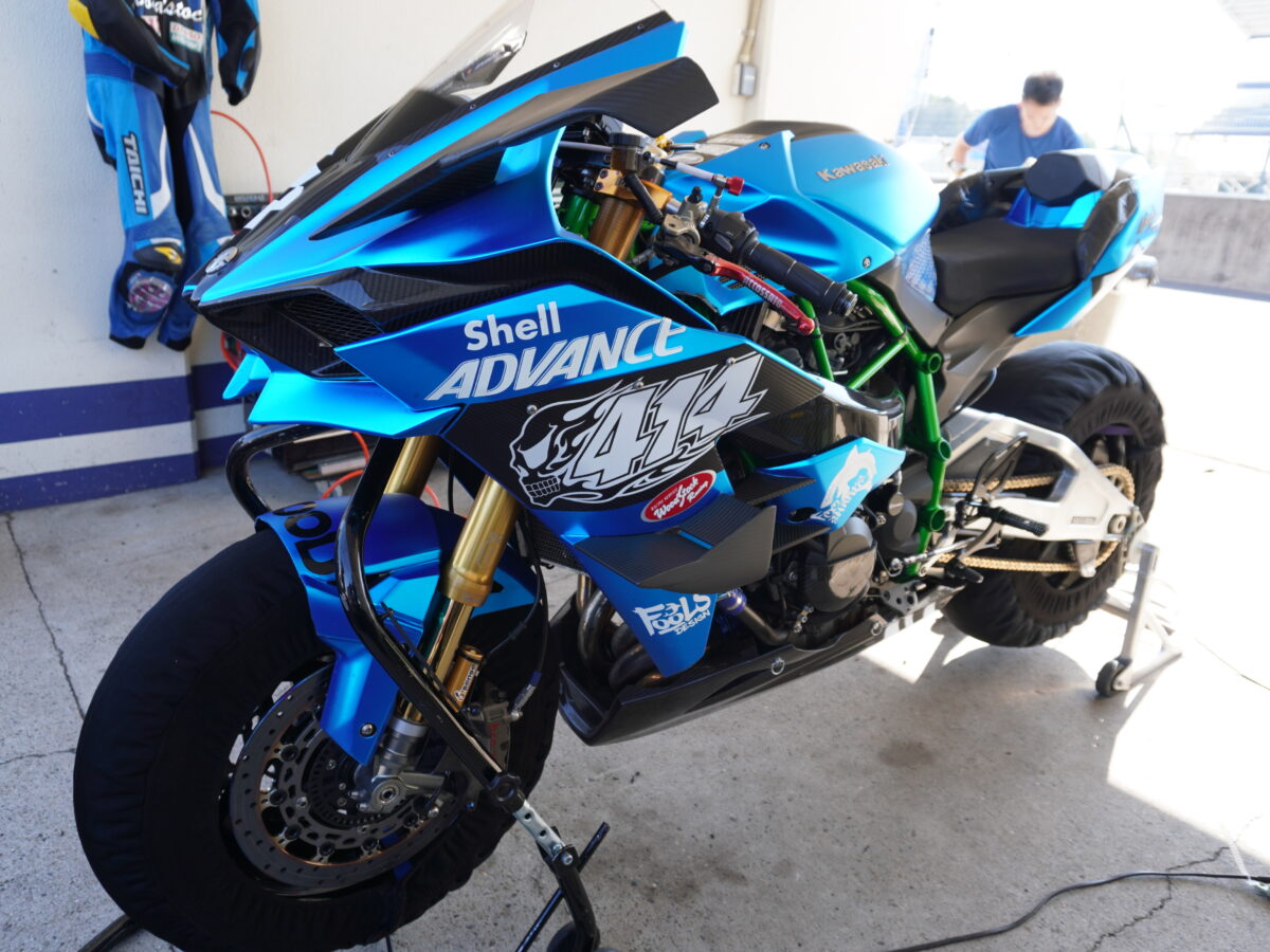 Garage414&WoodStock、ニンジャH2R。