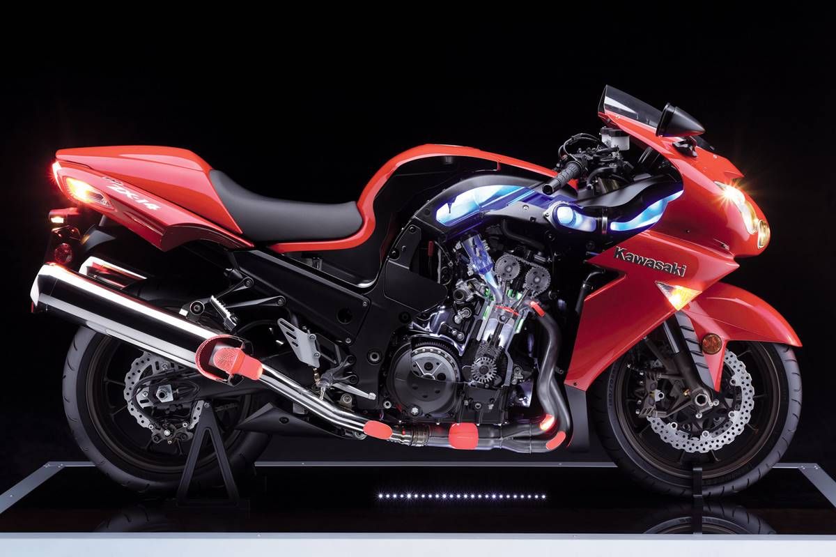 ZZR1400カットモデル