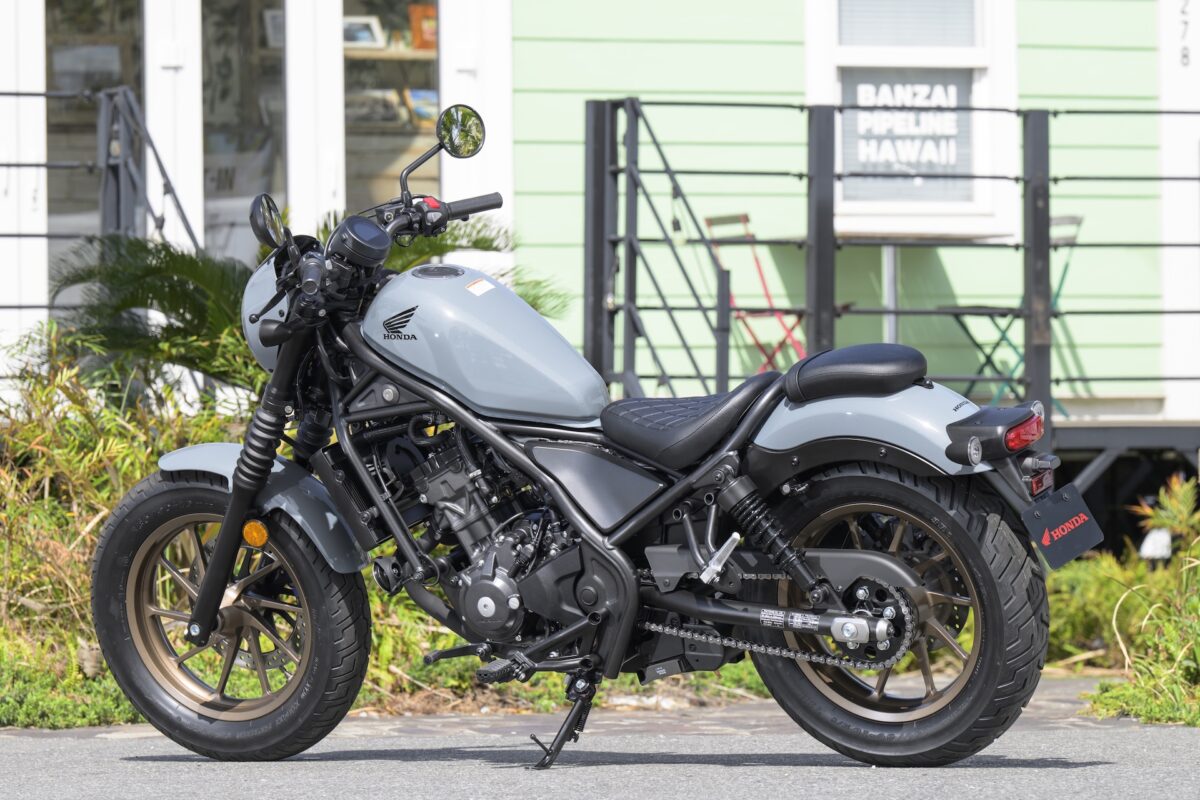 ホンダ Rebel 250 S Edition E-Clutch。画像提供　ホンダモーターサイクルジャパン