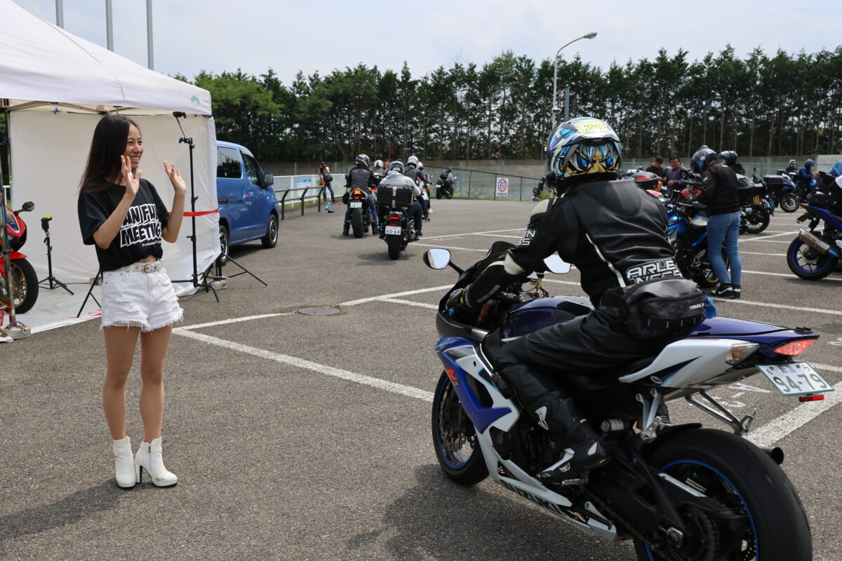 来れライダー、次回は北の大地でまってるぜっ! あ、出展ブースについては次回レポートします!!
