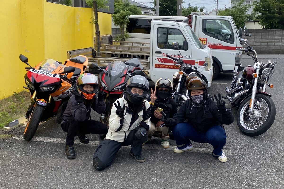 全国のレッドバロンでも珍しい！ ビギナーも安心な女性限定ツーリング