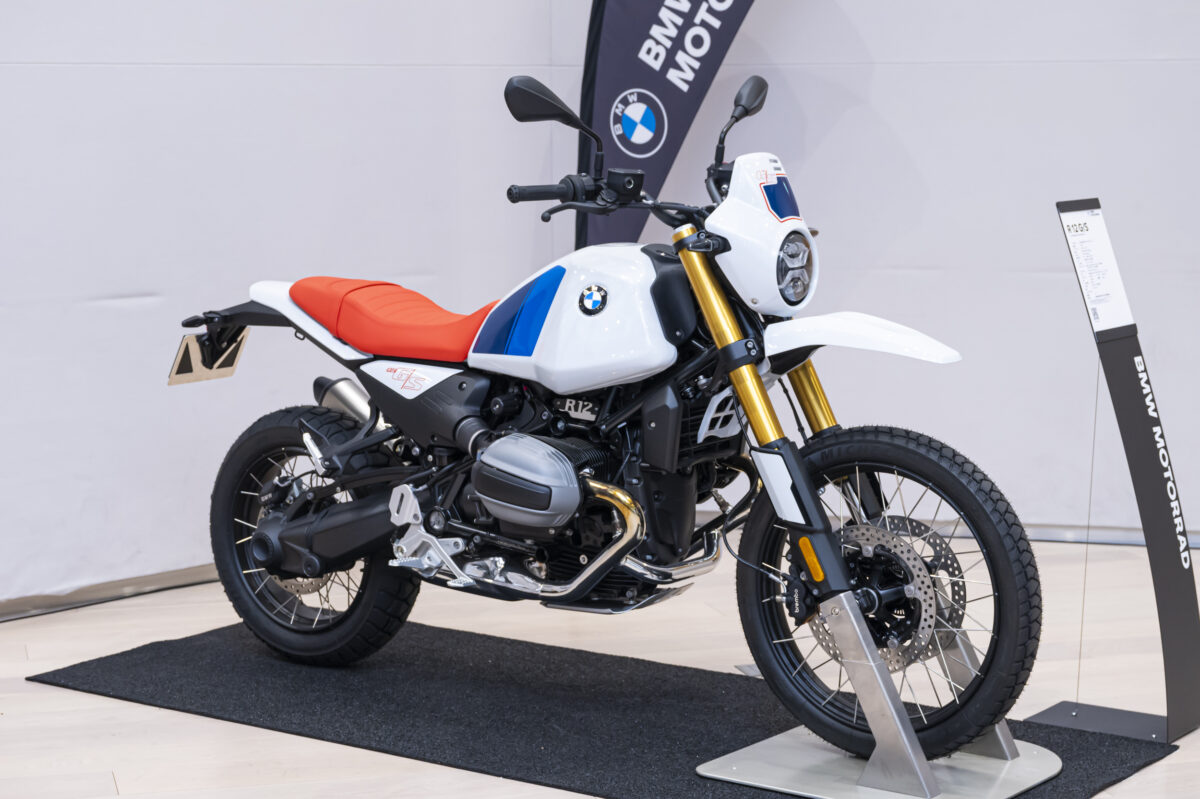 新登場のBMW R12 G/S。