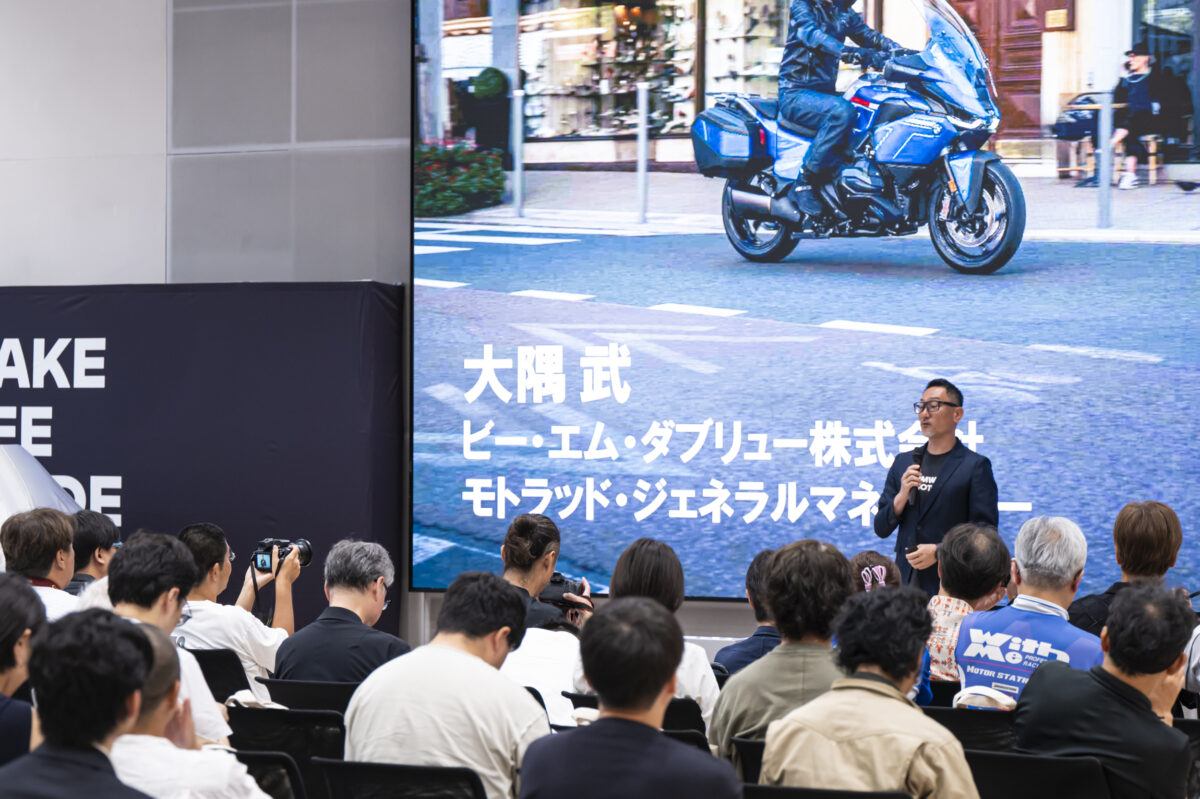 BMWモトラッドジャパン・ジャネラルマネージャー大隅 武氏。