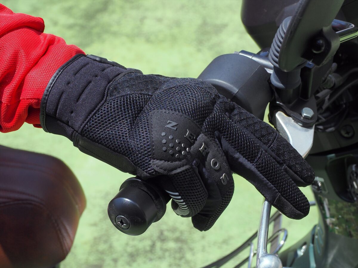 高機能・高品質でスタイリッシュなメッシュグローブ