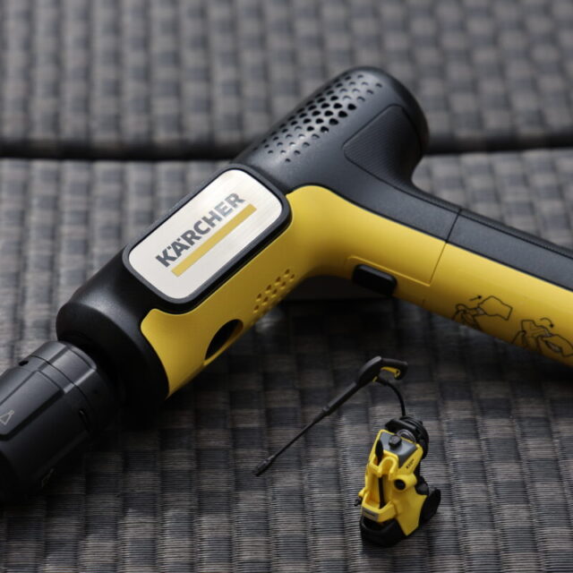 噂の“手乗りケルヒャー”「OC Handy Compact(ハンディエア)」をバイク乗り目線で使ってみた!!