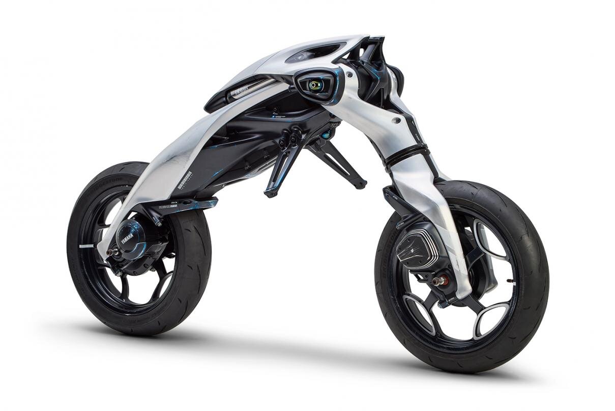 どんなふうに動くのか楽しみなヤマハ「MOTOROiD：Λ（モトロイド ラムダ）」。