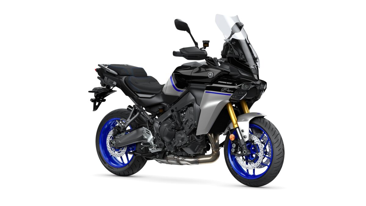 ジャパンモビリティショー2025のヤマハ発ブースに展示予定のトレーサー9GT＋Y-AMT。