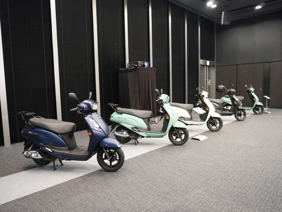 スズキ新型アドレス125発表会