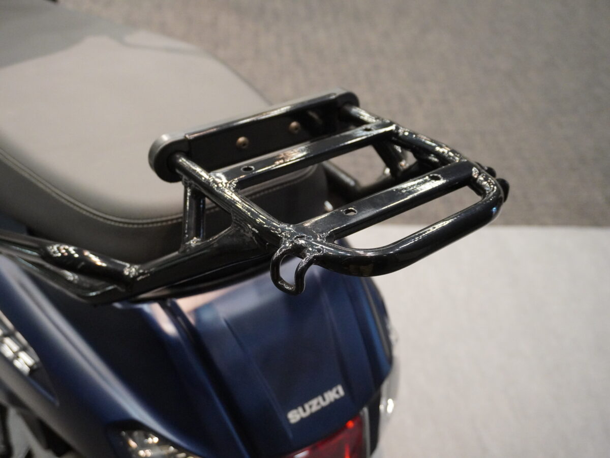 スズキ「アドレス125」新型発表会。