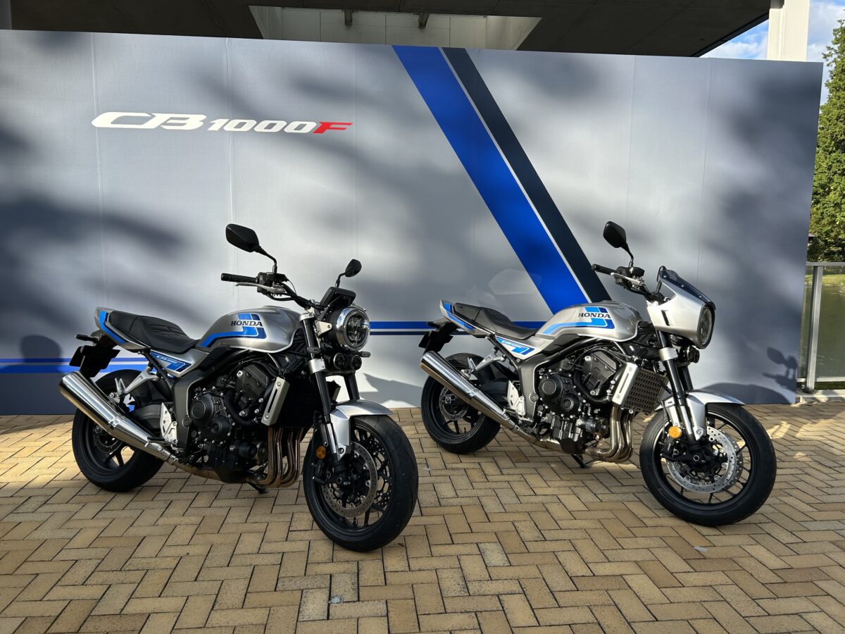 反響の大きいニューモデル、ホンダ「CB1000F」。撮影:青木タカオ