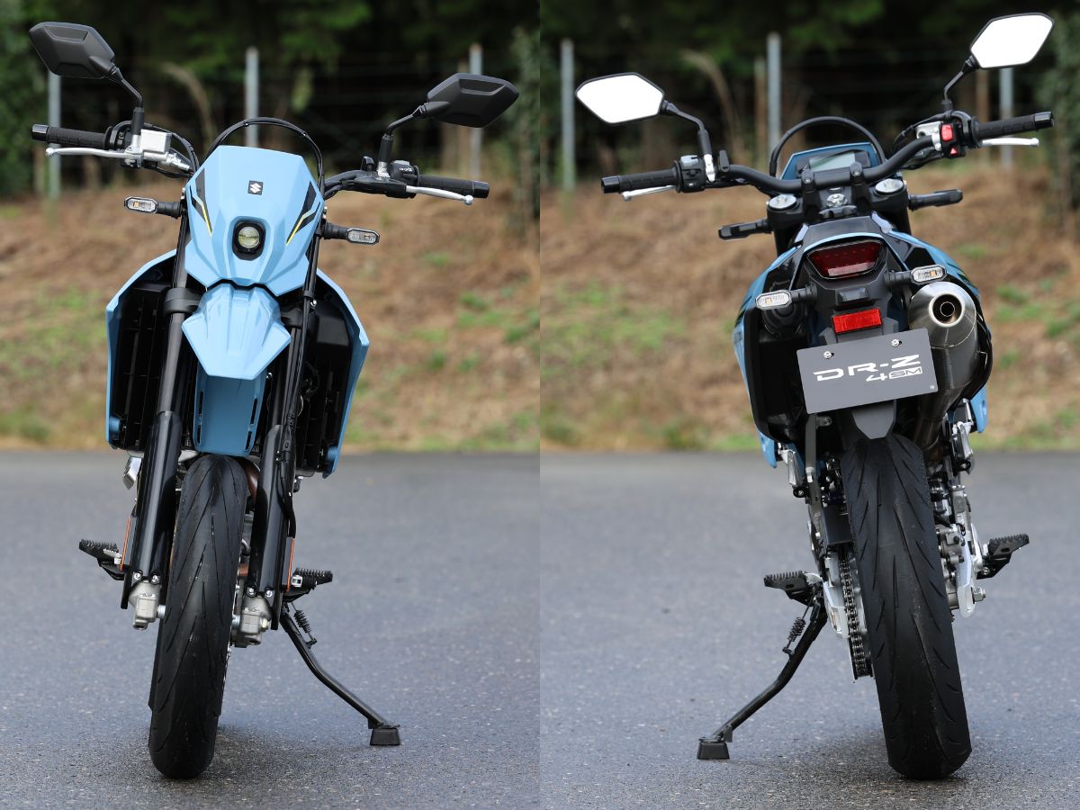 スズキ・DR-Z4S/SM報道試乗会に行ってきた！！　その②-モタードモデル・DR-Z4SMインプレッション-