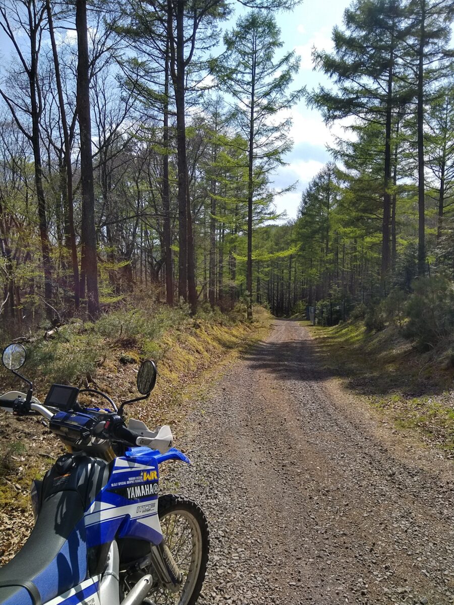 トレールバイクはオフロードバイクではあるが、未舗装とはいえあくまで“道”を走るためのバイクだから『トレールバイク』なのだ。