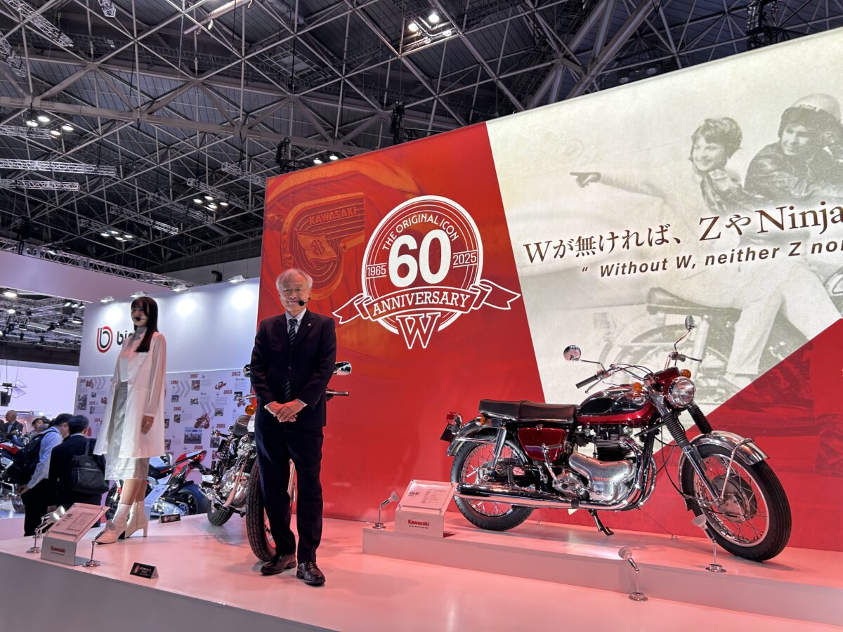 カワサキモータース伊藤 浩代表取締役社長。