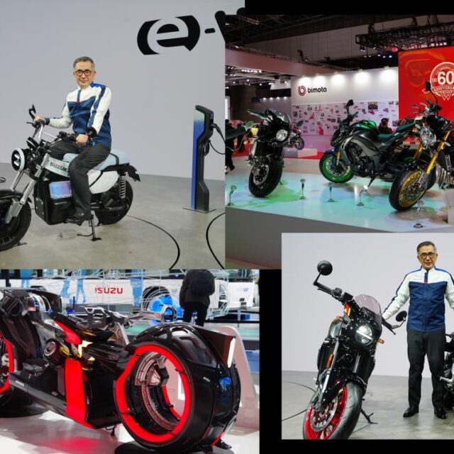 【モビショー2025見聞録】バンバンが電動で復活!?　大人気のZ900RSが初のビッグチェンジ敢行！　『トロン』バイクもアリ【スズキ＆カワサキ＆＋α編】