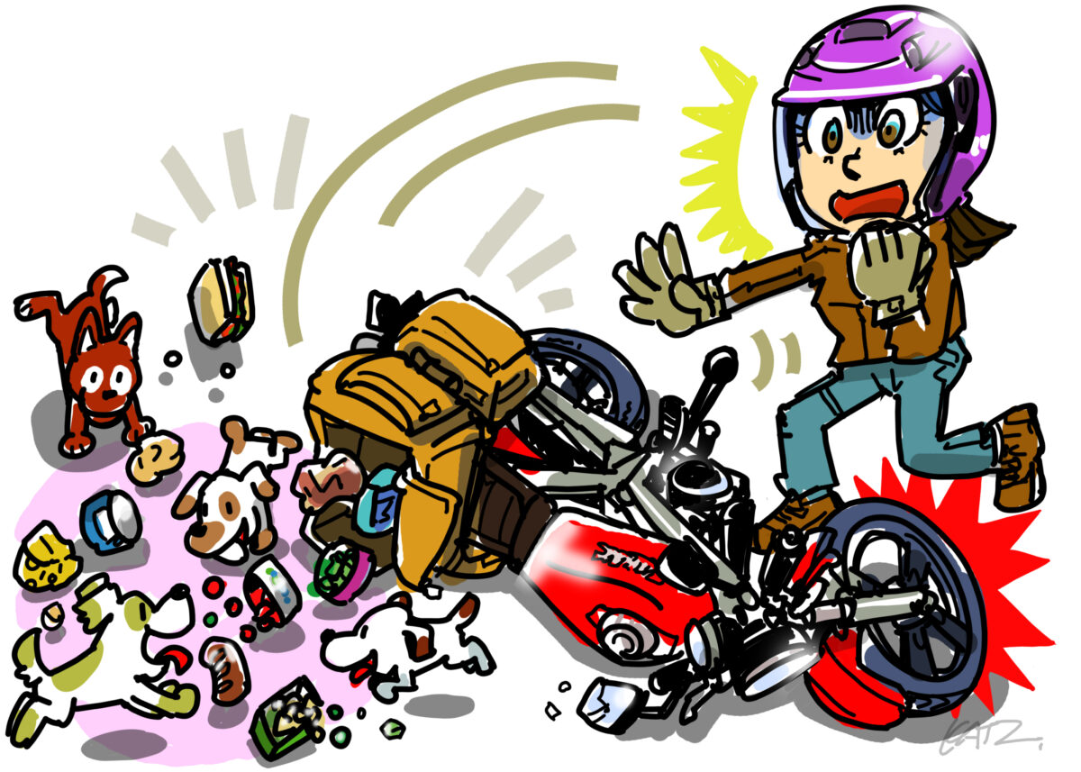 イラスト　立ちゴケ　高橋克也