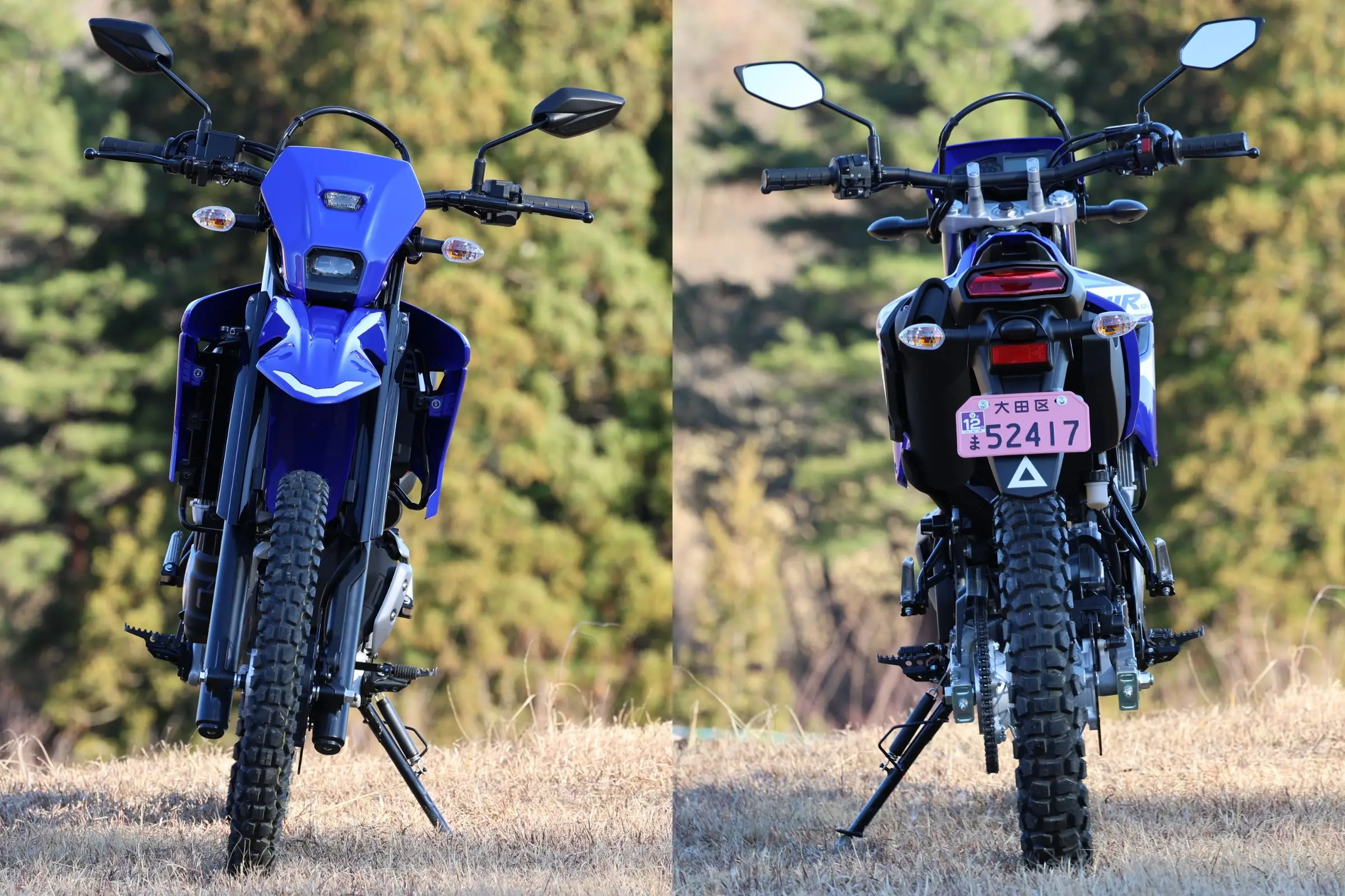 WR125Rのスタイリング