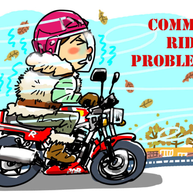 寒さ対策　CBR400F