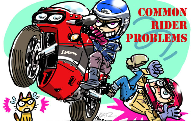 タンデム　イラスト　スズキ　GSX-R750