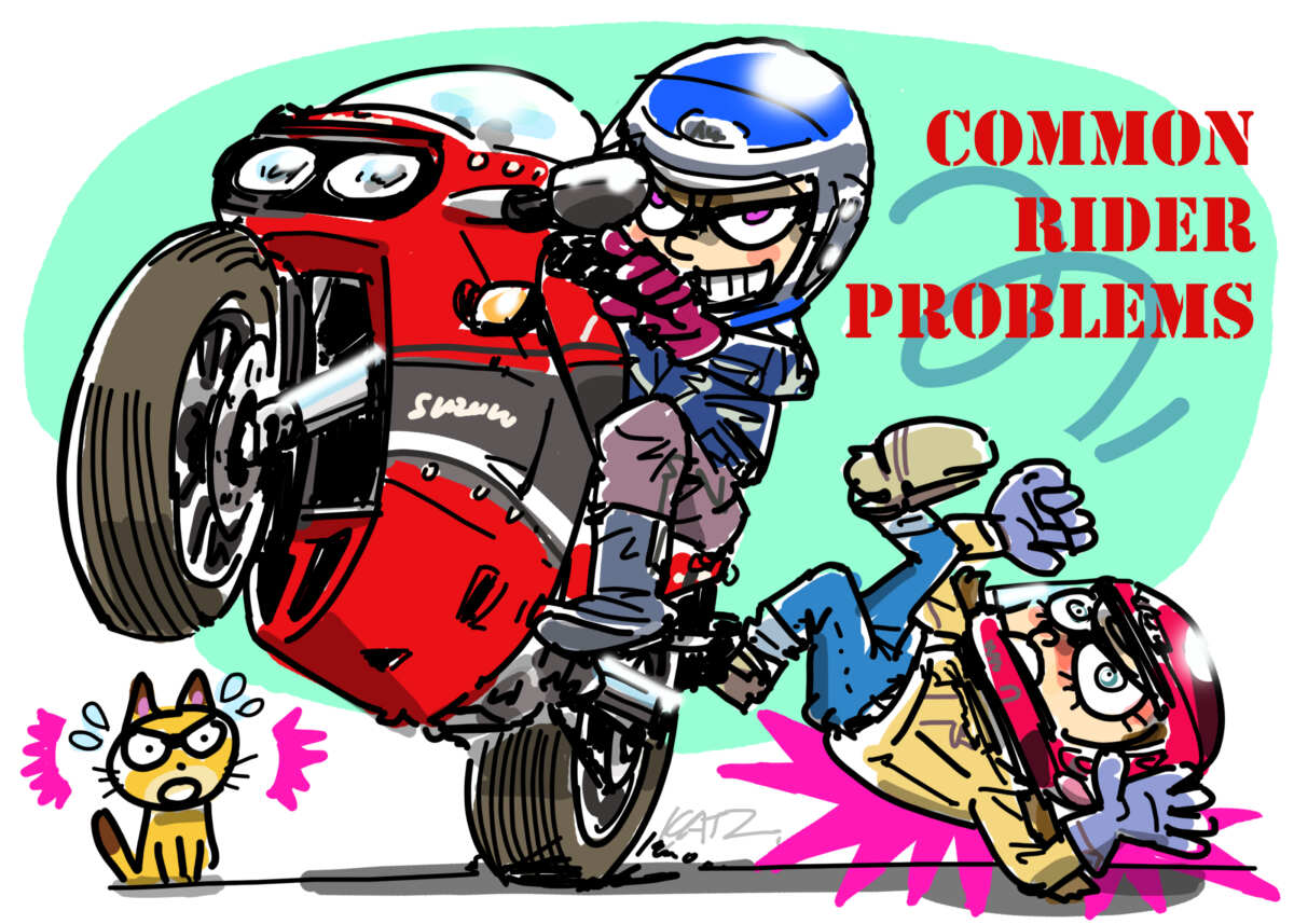 タンデム　イラスト　スズキ　GSX-R750