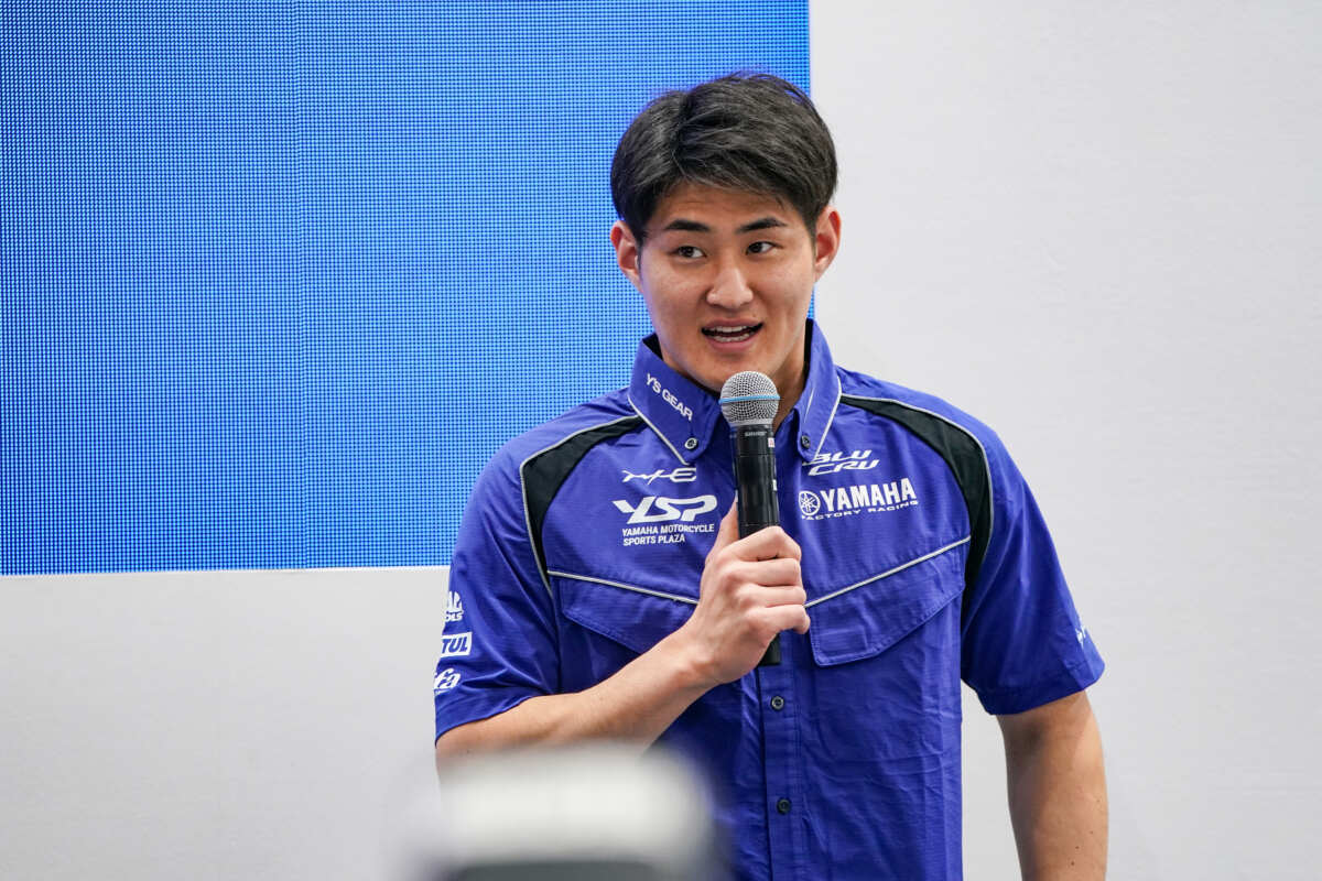 及川政哉選手は全日本トライアル選手権IAスーパークラスのチャンピオンを目指す。