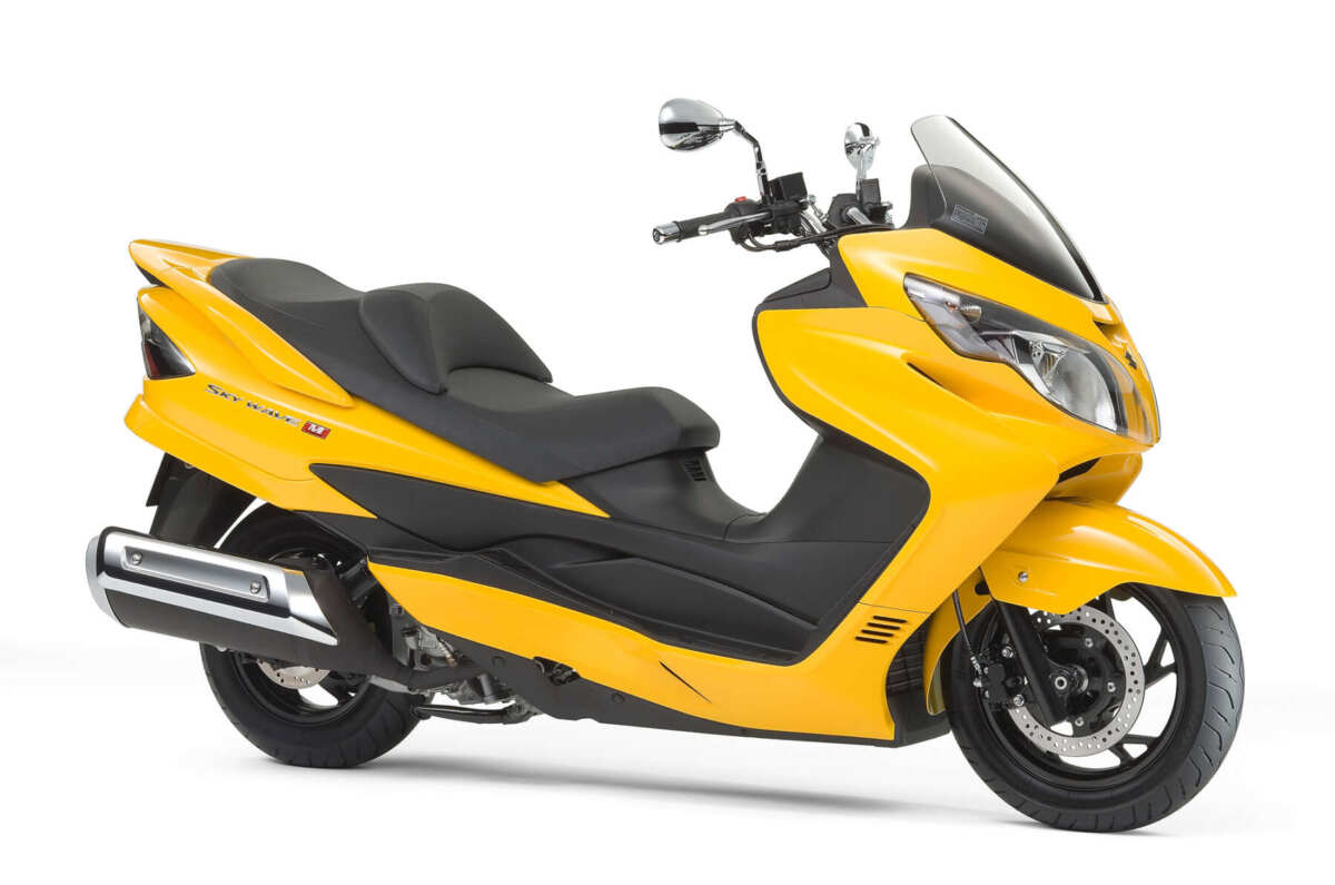SUZUKI SKYWAVE250TypeM（2007年モデル）　当時価格：69万3000円（税抜き本体価格）