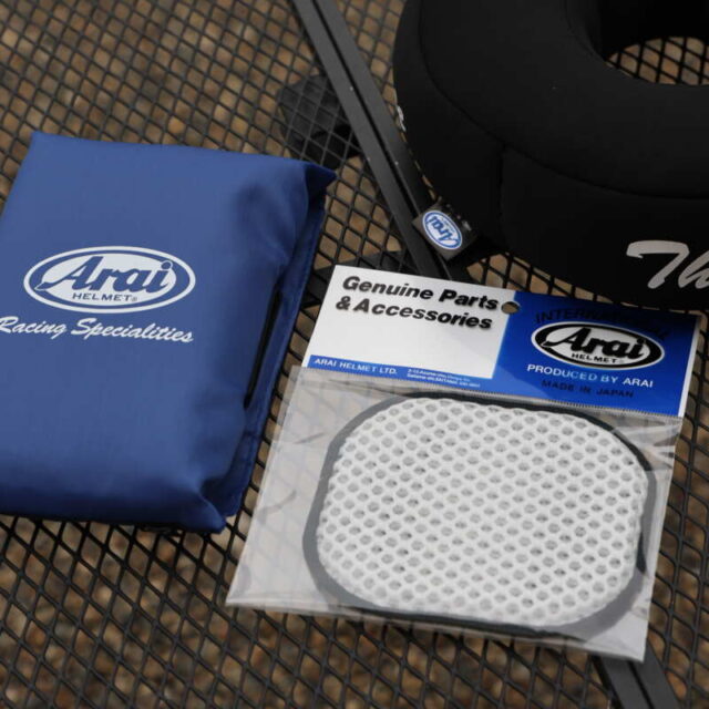 2026年夏に登場！？　ヘルメット内部の通気性をアップするアイテムをAraiが開発中！