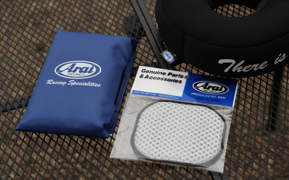 2026年夏に登場！？　ヘルメット内部の通気性をアップするアイテムをAraiが開発中！