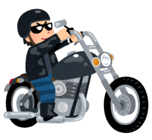 イラストや　アメリカンバイク