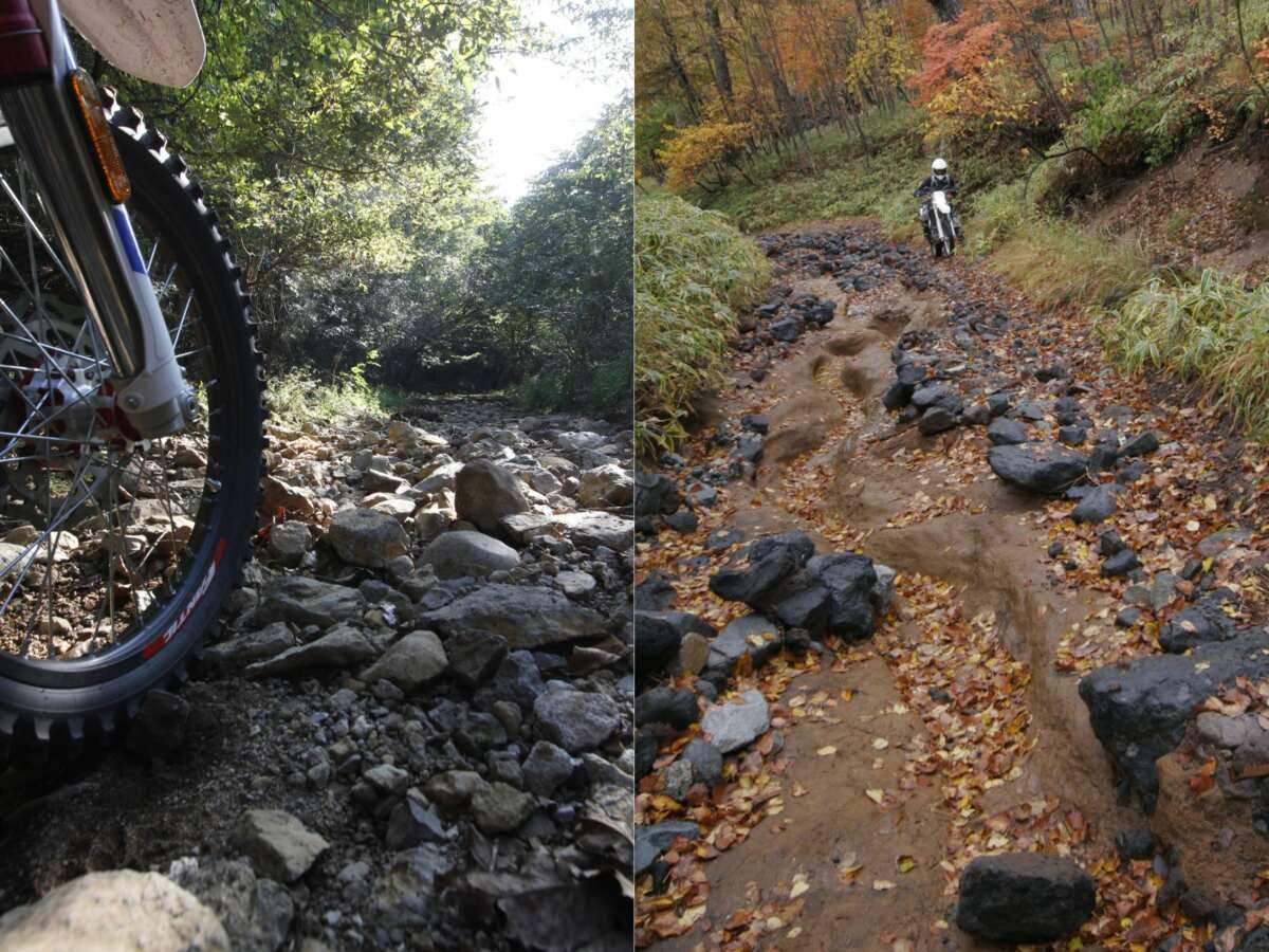 いくら最低地上高が高いオフロードバイクとはいえ、大きな岩や段差を超える場合にはエンジンヒットをするような場面はいくらでも出てくる。