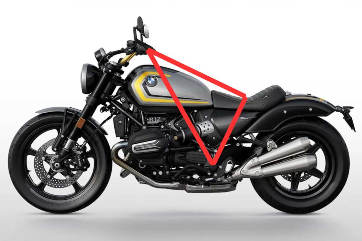 スポーツクルーザースタイルのBMW R12（バーハンドル）