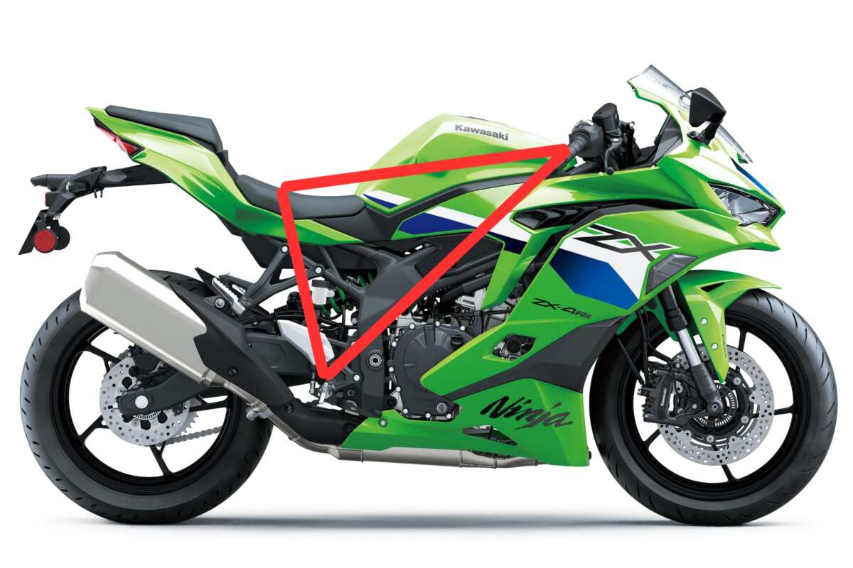公道での使用を前提としたフルカウルモデルのカワサキ　Ninja ZX-4RR（セパレートハンドル）